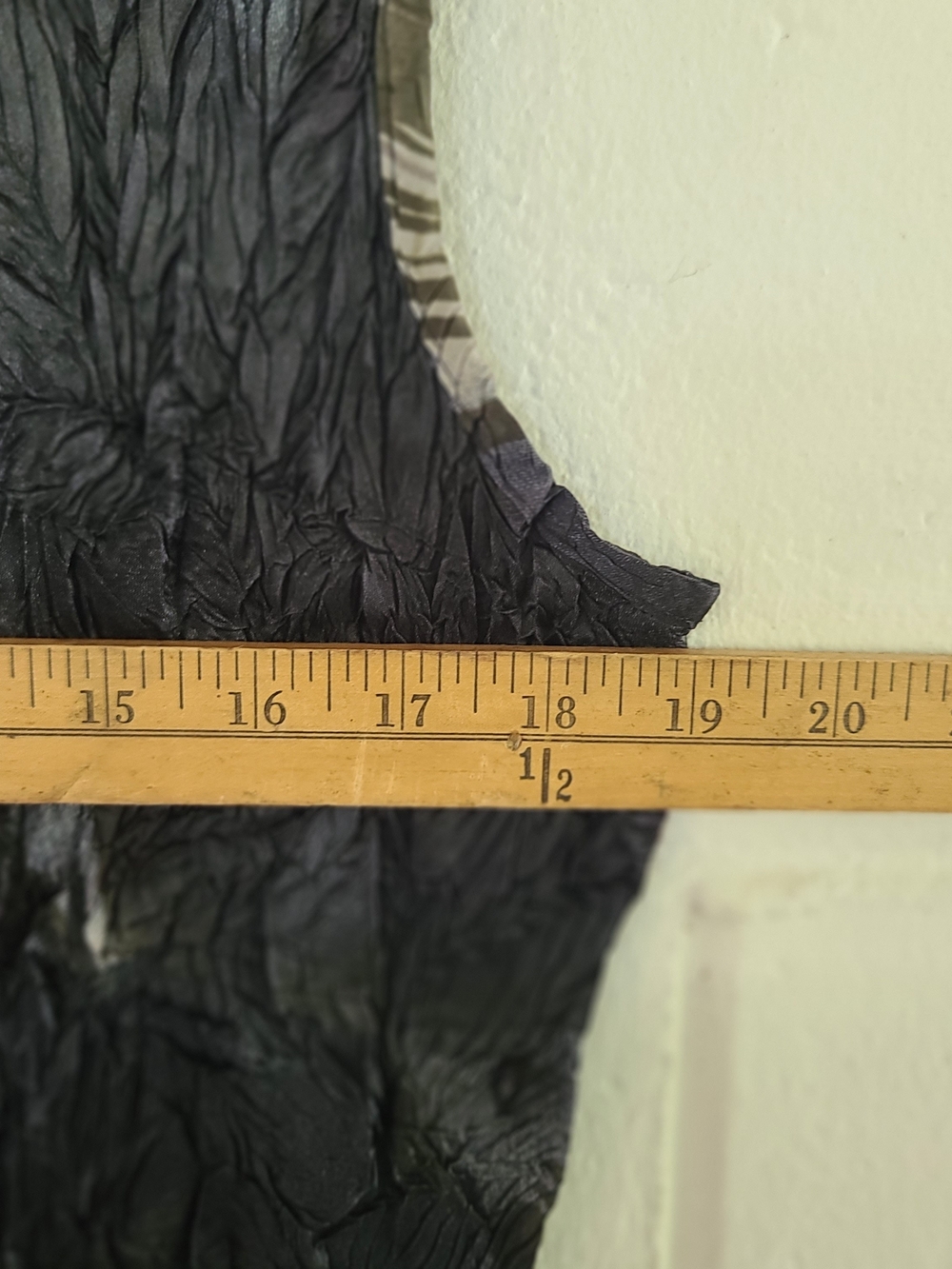 VTG Y2K Alberto Makali Crinkle Empire Dress Women boho Whimsygoth Fairy Size 1X - Picture 7 of 9